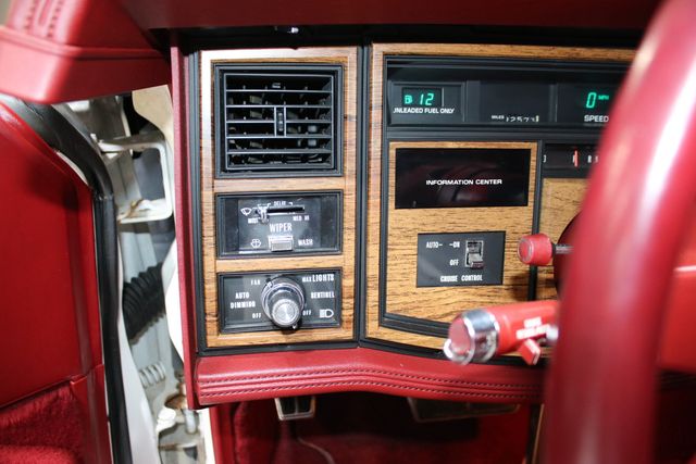 1984 Cadillac Eldorado Biarritz WHITE OVER RED GREAT CONDITION - 22985794 - 49