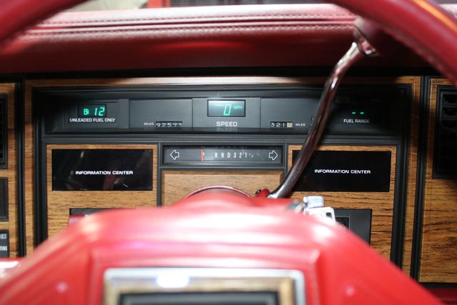 1984 Cadillac Eldorado Biarritz WHITE OVER RED GREAT CONDITION - 22985794 - 52