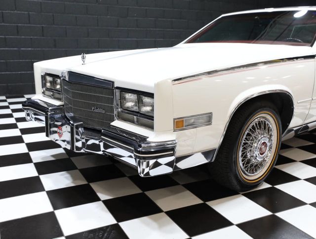 1984 Cadillac Eldorado Biarritz WHITE OVER RED GREAT CONDITION - 22985794 - 6