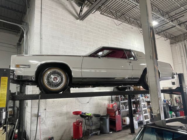 1984 Cadillac Eldorado Biarritz WHITE OVER RED GREAT CONDITION - 22985794 - 76