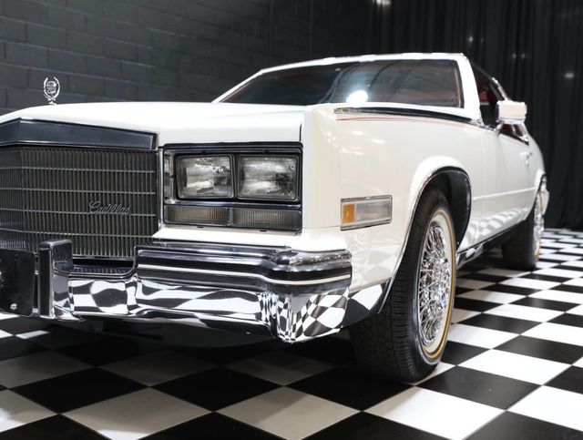 1984 Cadillac Eldorado Biarritz WHITE OVER RED GREAT CONDITION - 22985794 - 8