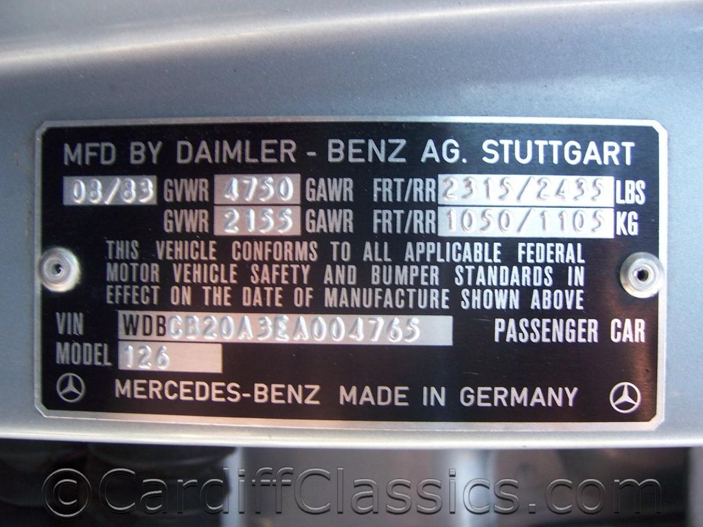 1984 Mercedes-Benz 300SD Turbo Diesel - 10452326 - 26