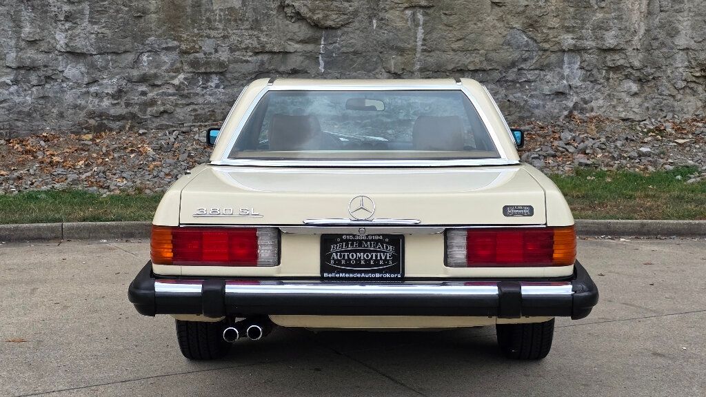 1984 Mercedes-Benz 380 SL380 Hard Top/Convertible - 22530477 - 3