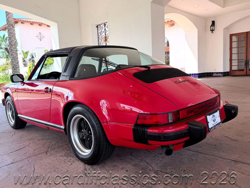 1984 Porsche 911 Carrera Targa  - 23071636 - 35
