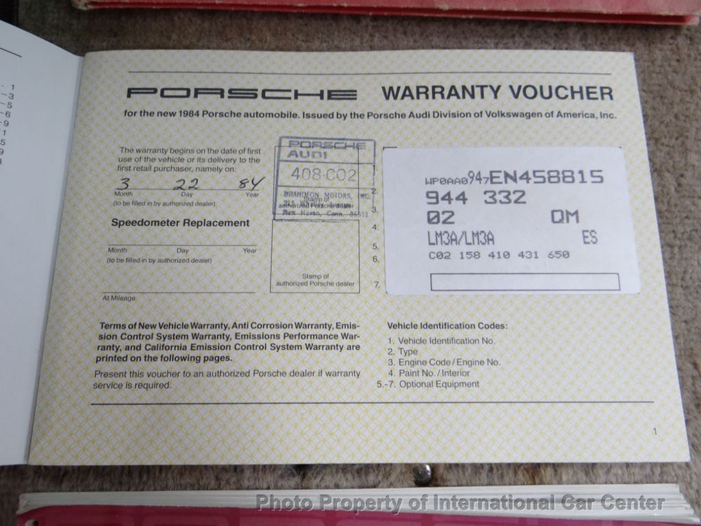 1984 Porsche 944 Base Trim - 21501293 - 59