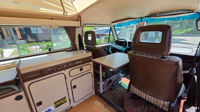 1984 Volkswagen Vanagon Westfalia Campmobile For Sale  - 23058744 - 22