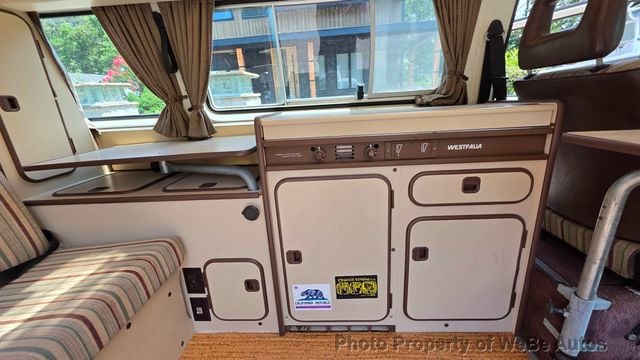 1984 Volkswagen Vanagon Westfalia Campmobile For Sale  - 23058744 - 65