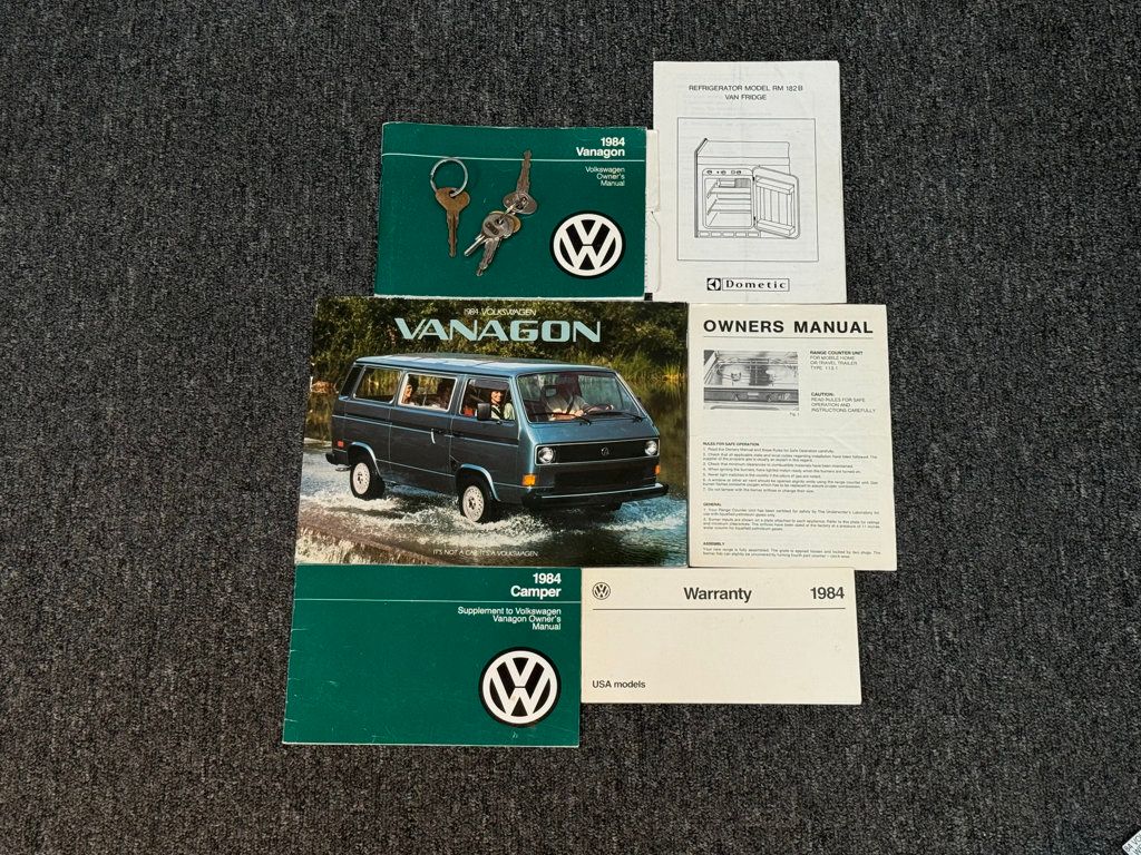 1984 Volkswagen Vanagon Camper  - 22421423 - 28