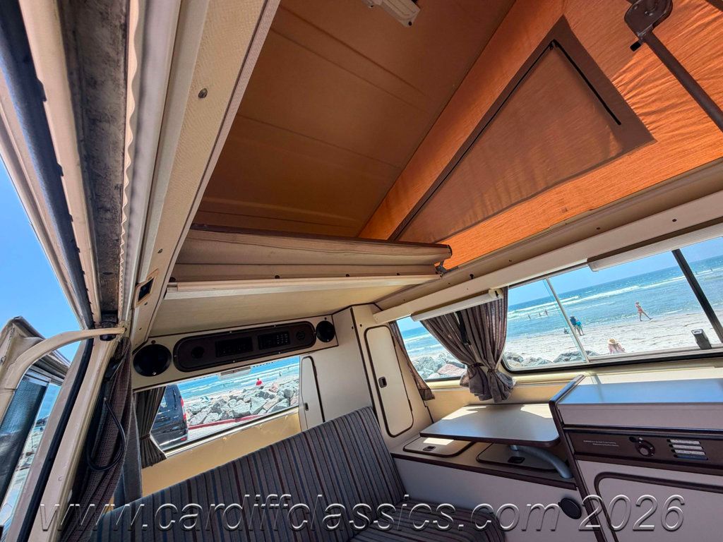 1984 Volkswagen Vanagon Westfalia Camper  - 23037142 - 12