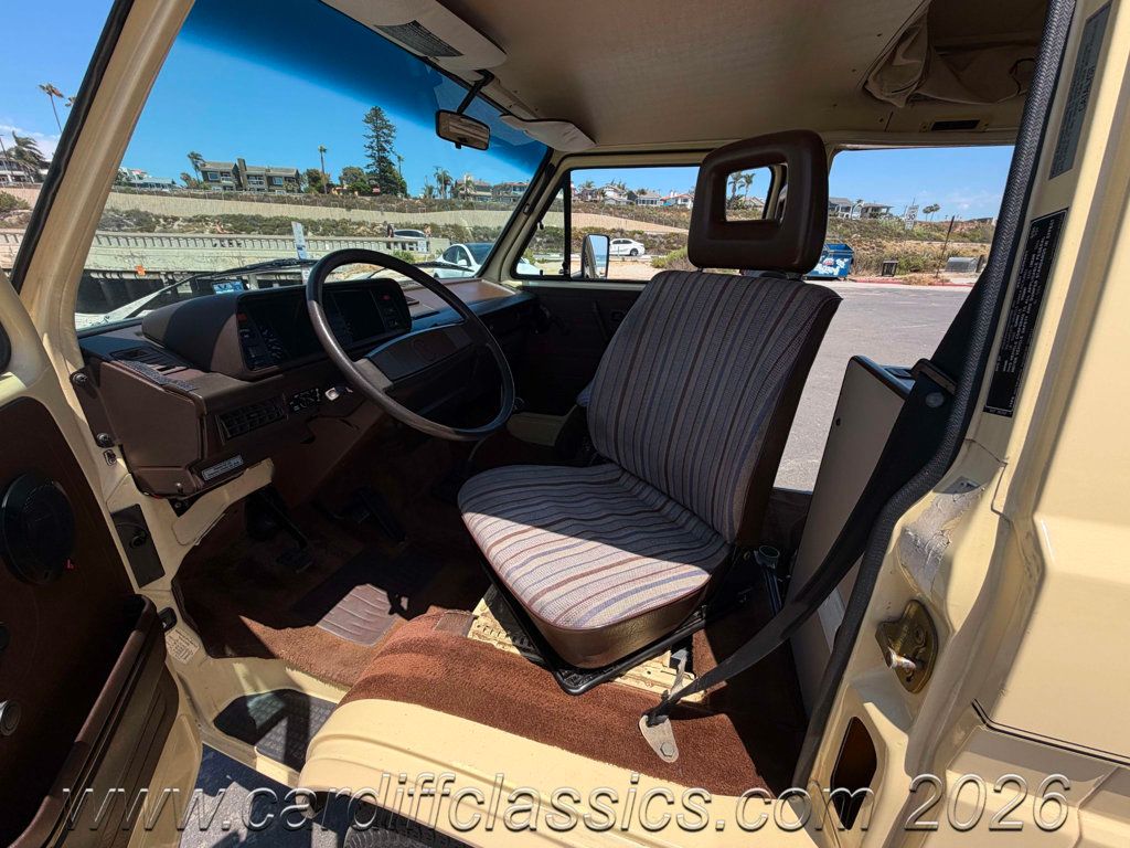 1984 Volkswagen Vanagon Westfalia Camper  - 23037142 - 1