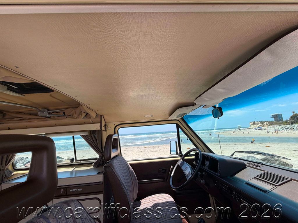 1984 Volkswagen Vanagon Westfalia Camper  - 23037142 - 34