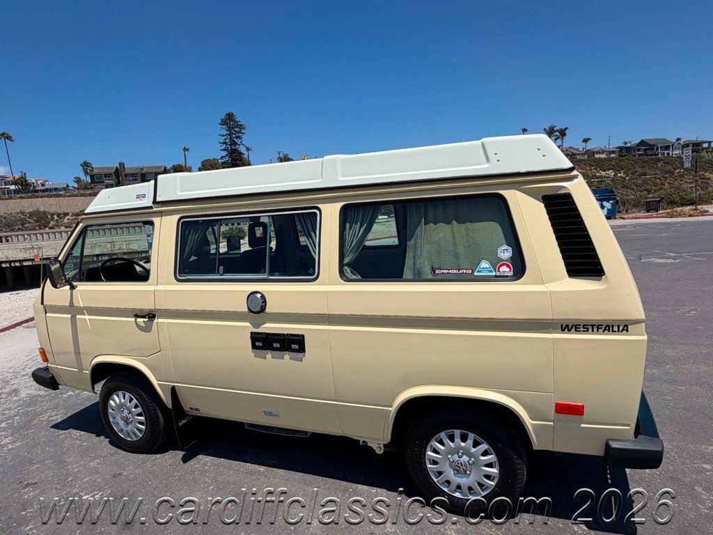 1984 Volkswagen Vanagon Westfalia Camper  - 23037142 - 65