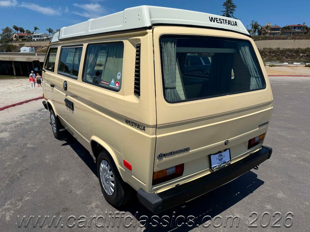 1984 Volkswagen Vanagon Westfalia Camper  - 23037142 - 69