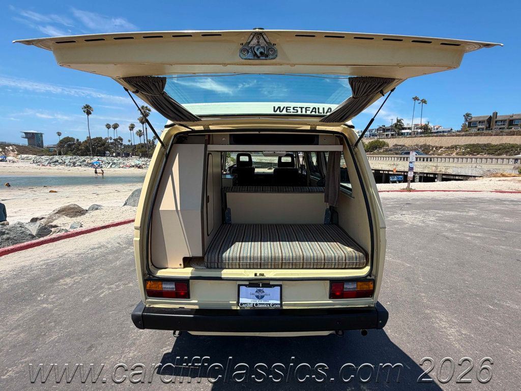 1984 Volkswagen Vanagon Westfalia Camper  - 23037142 - 72