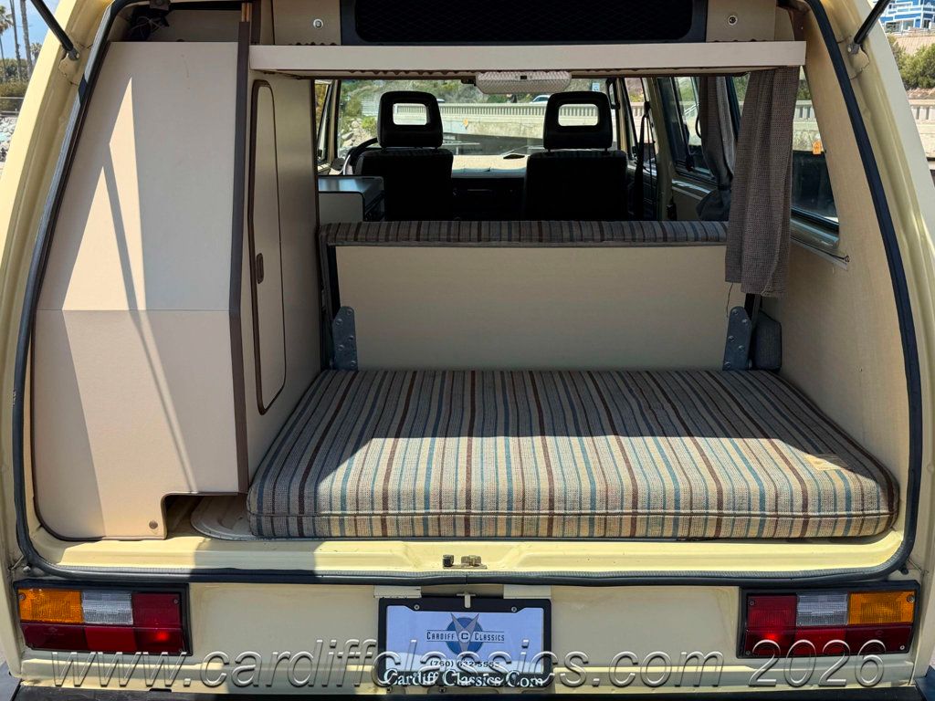 1984 Volkswagen Vanagon Westfalia Camper  - 23037142 - 74