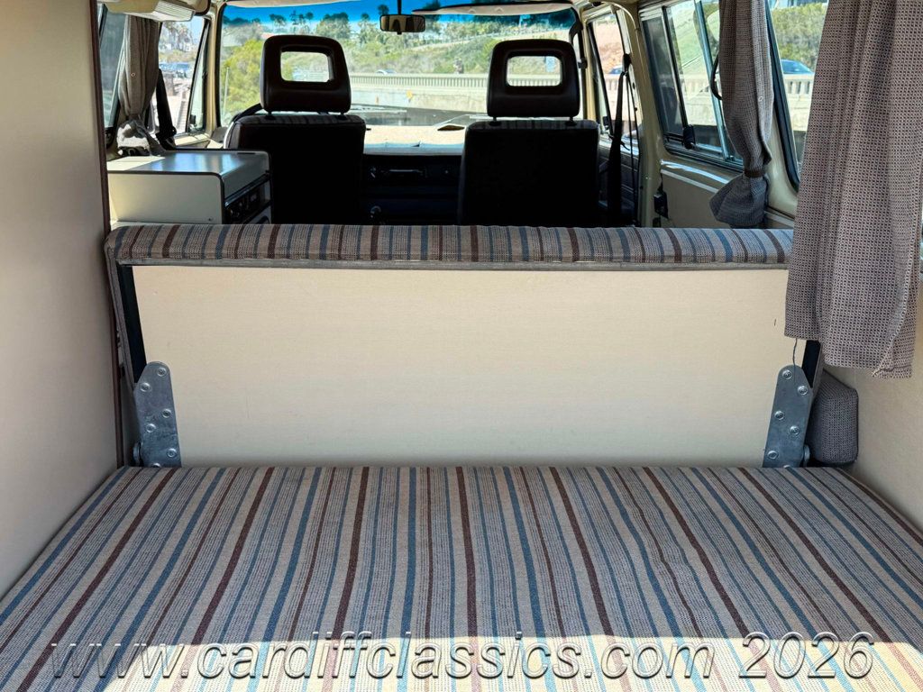 1984 Volkswagen Vanagon Westfalia Camper  - 23037142 - 75