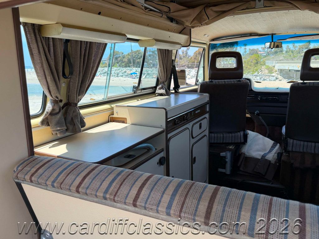 1984 Volkswagen Vanagon Westfalia Camper  - 23037142 - 76