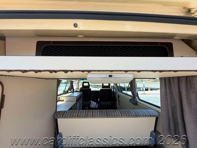 1984 Volkswagen Vanagon Westfalia Camper  - 23037142 - 77