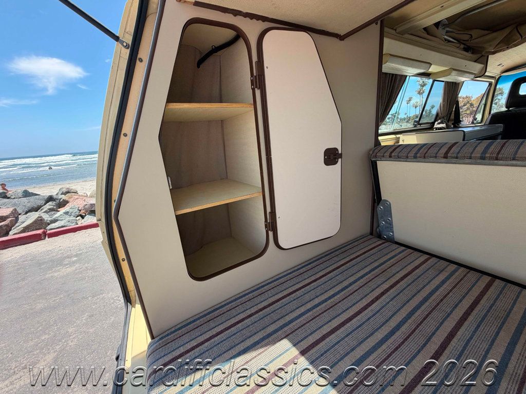 1984 Volkswagen Vanagon Westfalia Camper  - 23037142 - 78