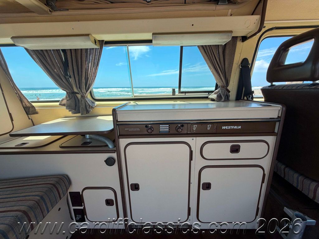 1984 Volkswagen Vanagon Westfalia Camper  - 23037142 - 79
