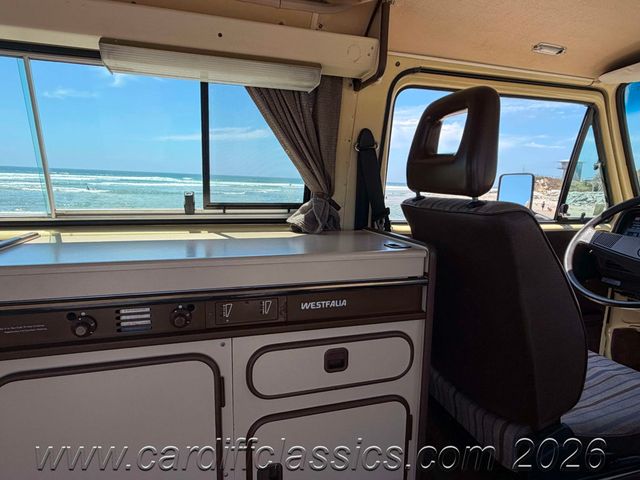 1984 Volkswagen Vanagon Westfalia Camper  - 23037142 - 81