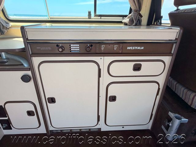 1984 Volkswagen Vanagon Westfalia Camper  - 23037142 - 82