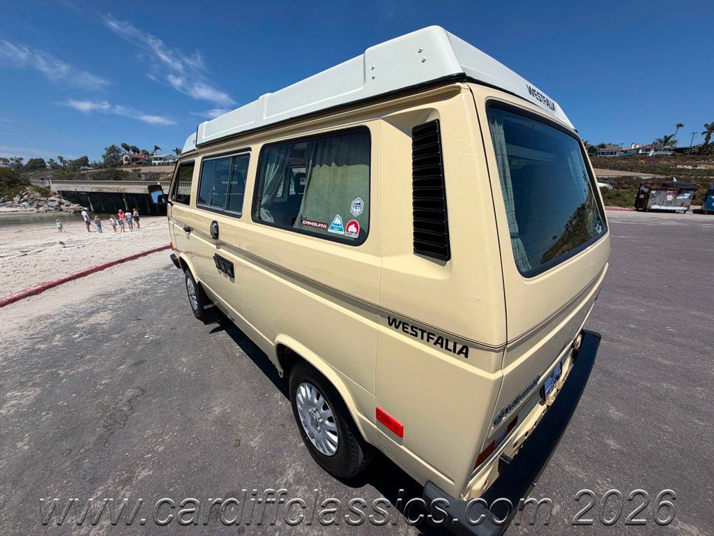 1984 Volkswagen Vanagon Westfalia Camper  - 23037142 - 91