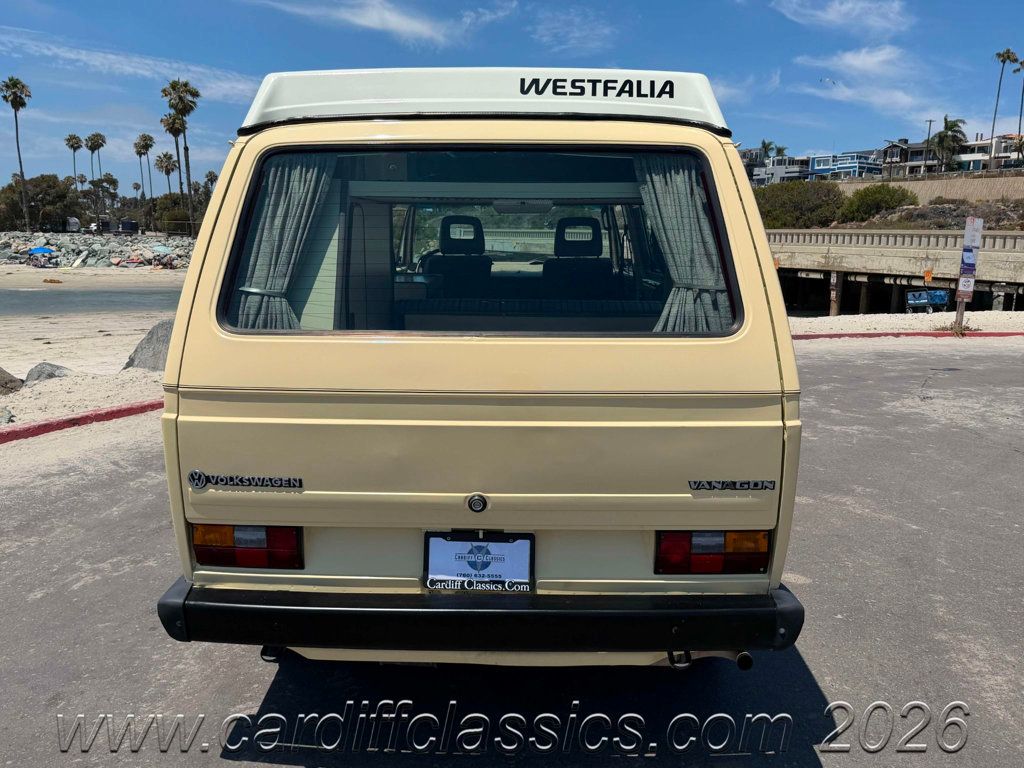 1984 Volkswagen Vanagon Westfalia Camper  - 23037142 - 96
