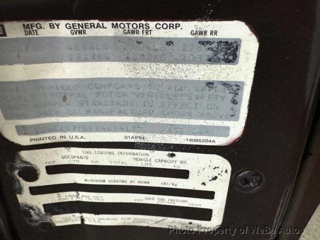 1985 Buick Riviera Base 2dr Coupe - 23052865 - 56