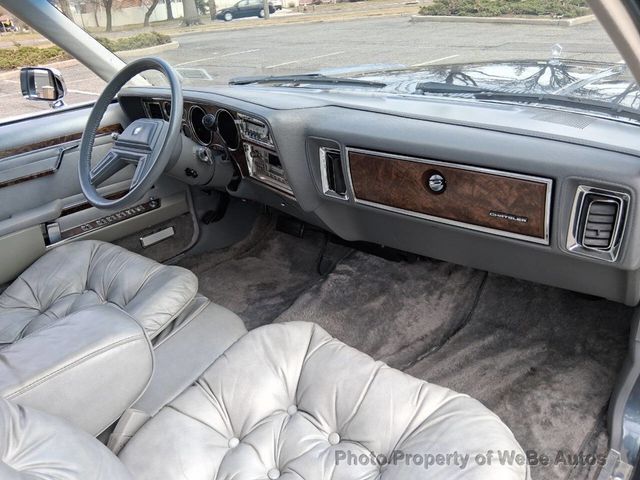 1985 Chrysler Fifth Avenue Base 4dr Sedan - 22997895 - 19