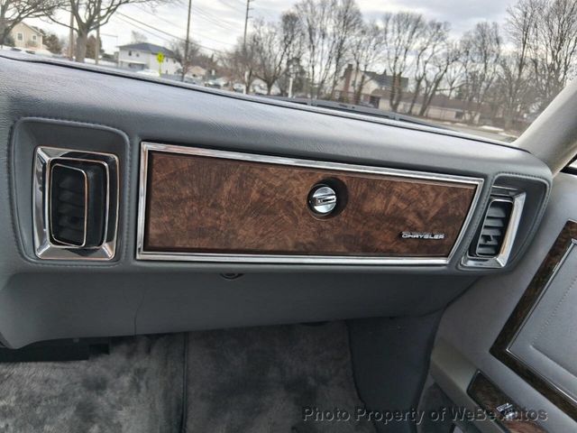 1985 Chrysler Fifth Avenue Base 4dr Sedan - 22997895 - 28