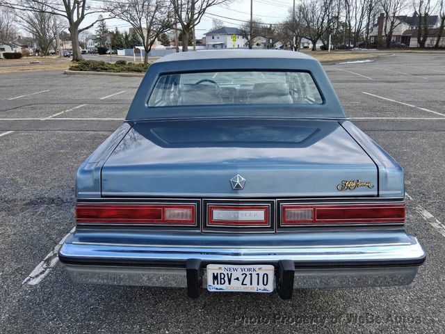 1985 Chrysler Fifth Avenue Base 4dr Sedan - 22997895 - 5