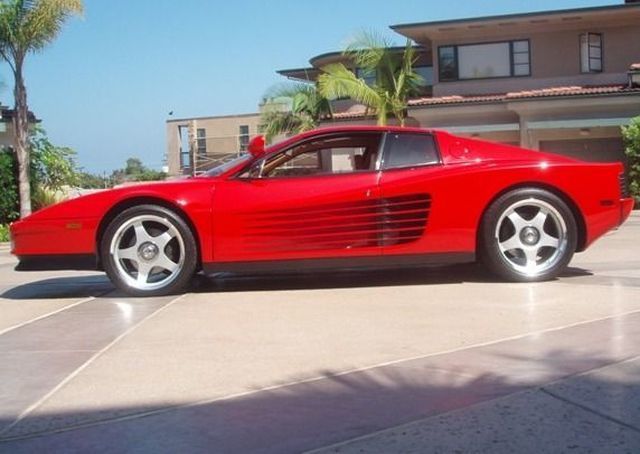 used ferrari testarossa