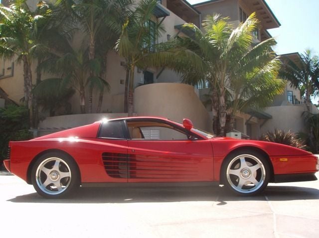 used ferrari testarossa