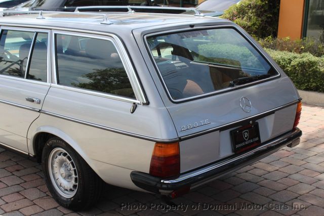 1985 Mercedes-Benz 280TE FACTORY FUEL INJECTED ESTATE WAGON WITH AC  - 21544925 - 28
