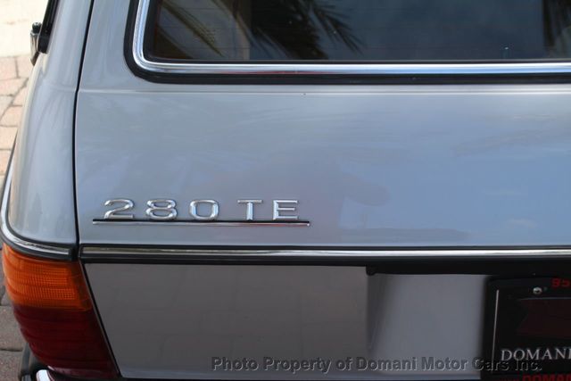 1985 Mercedes-Benz 280TE FACTORY FUEL INJECTED ESTATE WAGON WITH AC  - 21544925 - 32