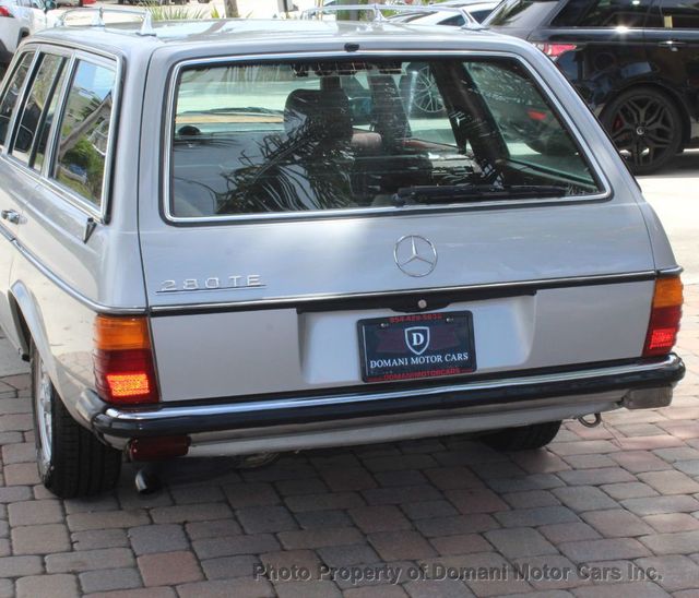 1985 Mercedes-Benz 280TE FACTORY FUEL INJECTED ESTATE WAGON WITH AC  - 21544925 - 35