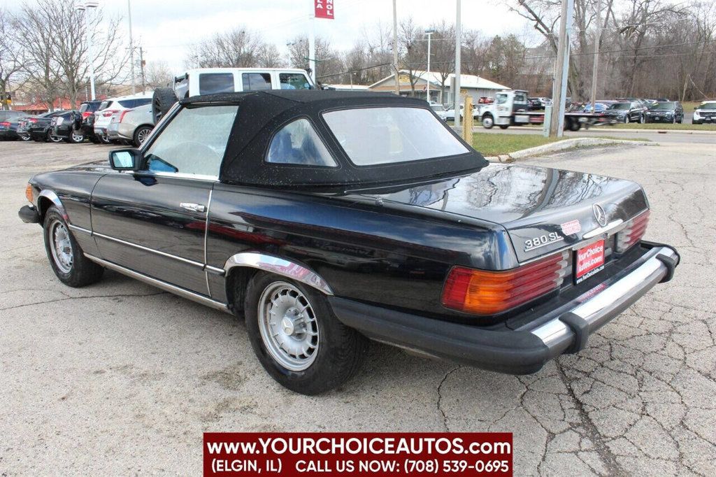 1985 Mercedes-Benz 380 380 SL 2dr Convertible - 22765410 - 2