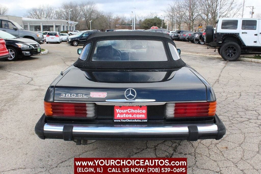 1985 Mercedes-Benz 380 380 SL 2dr Convertible - 22765410 - 3