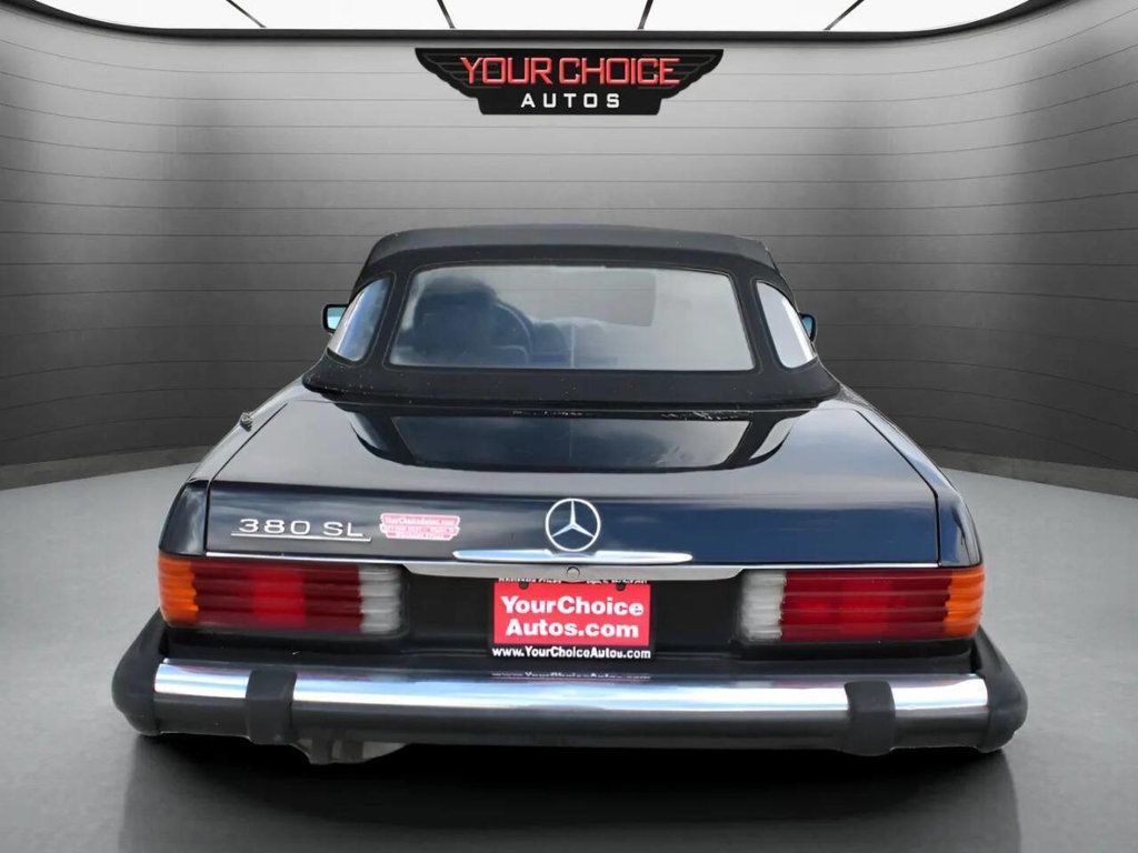 1985 Mercedes-Benz 380 380 SL 2dr Convertible - 22968952 - 3