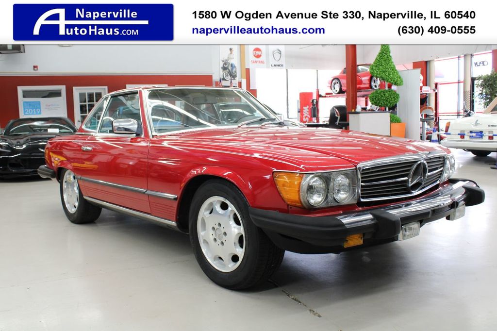 1985 Used Mercedes-Benz 380 SL at Naperville Auto Haus, IL, IID 21905063