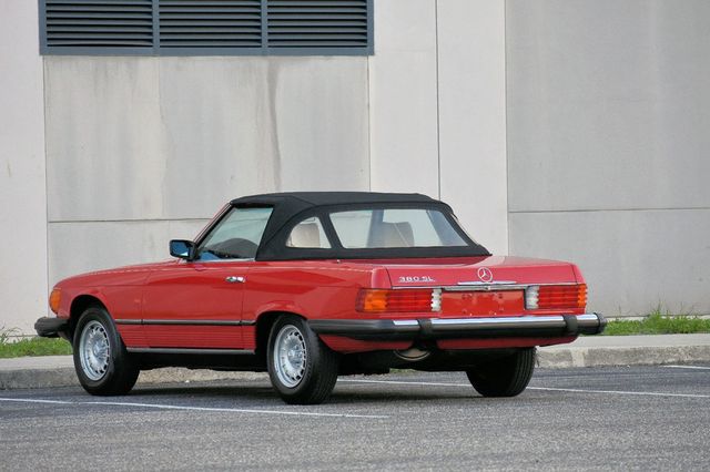 1985 Mercedes-Benz 380 SL Convertible W/Becker AM/FM/Cassette - 23073880 - 24