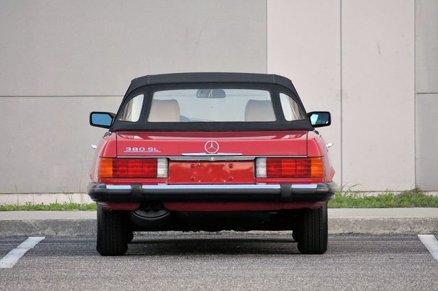 1985 Mercedes-Benz 380 SL Convertible W/Becker AM/FM/Cassette - 23073880 - 29