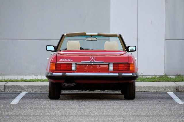 1985 Mercedes-Benz 380 SL Convertible W/Becker AM/FM/Cassette - 23073880 - 30