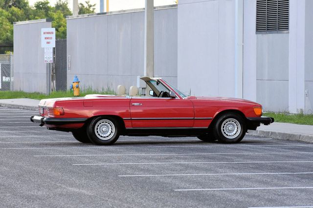 1985 Mercedes-Benz 380 SL Convertible W/Becker AM/FM/Cassette - 23073880 - 38