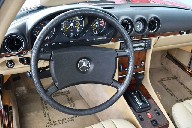 1985 Mercedes-Benz 380 SL Convertible W/Becker AM/FM/Cassette - 23073880 - 63