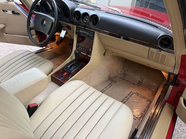 1985 Mercedes-Benz 380 SL Convertible W/Becker AM/FM/Cassette - 23073880 - 71
