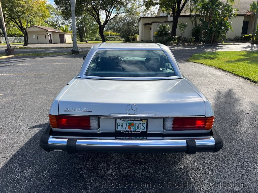 1985 Mercedes-Benz 380 SL Roadster Convertible Hardtop R107 - 22735456 - 13