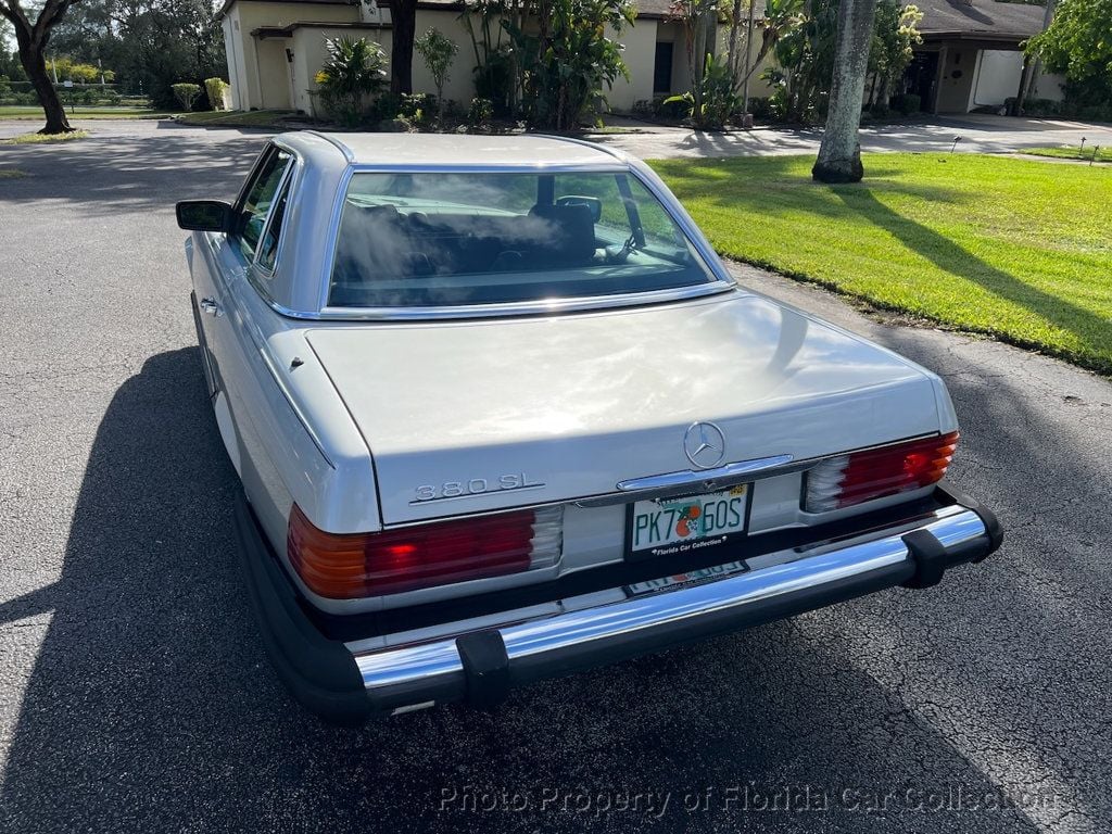 1985 Mercedes-Benz 380 SL Roadster Convertible Hardtop R107 - 22735456 - 16