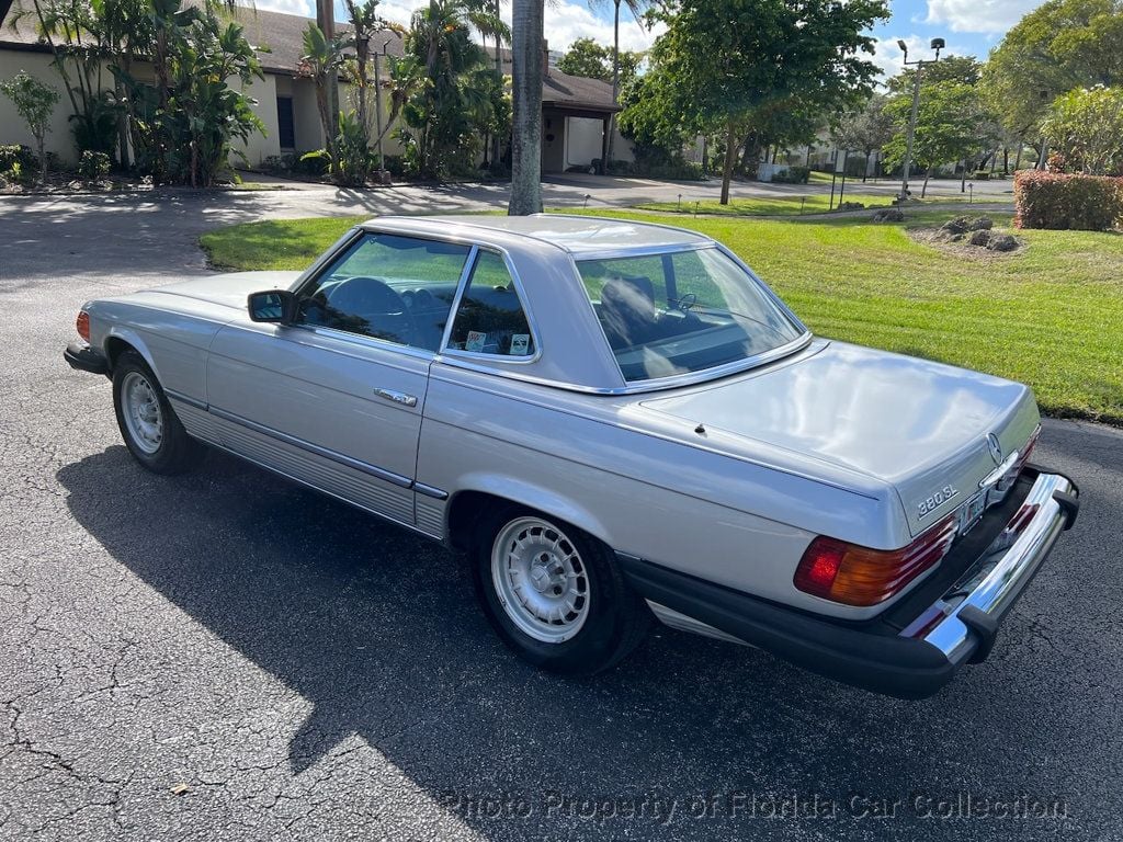 1985 Mercedes-Benz 380 SL Roadster Convertible Hardtop R107 - 22735456 - 2